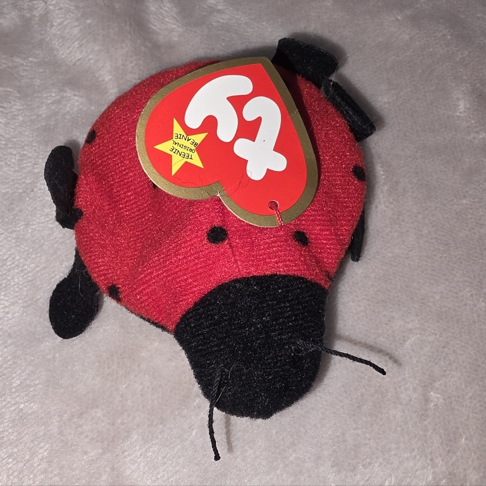 Ty Red and Black Ladybug Stuffed Animal